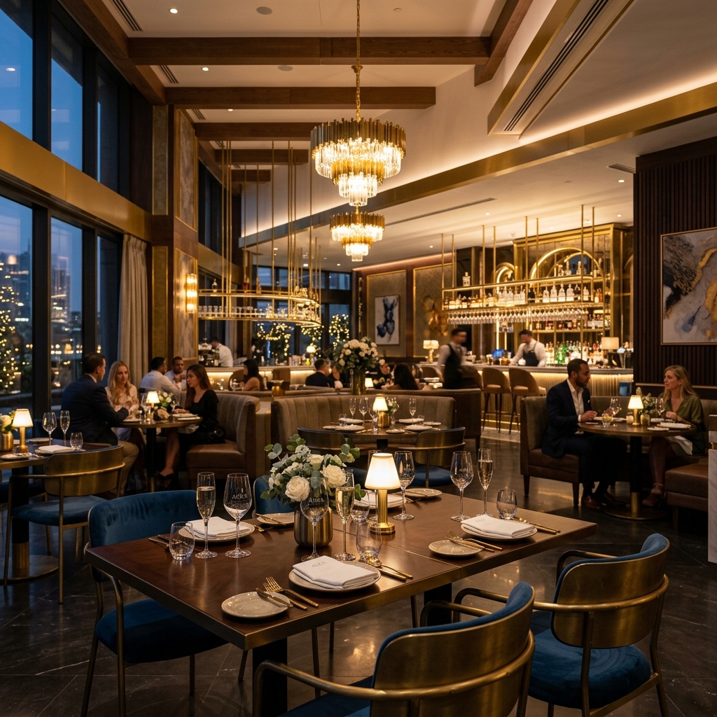 Interior AURA Dining